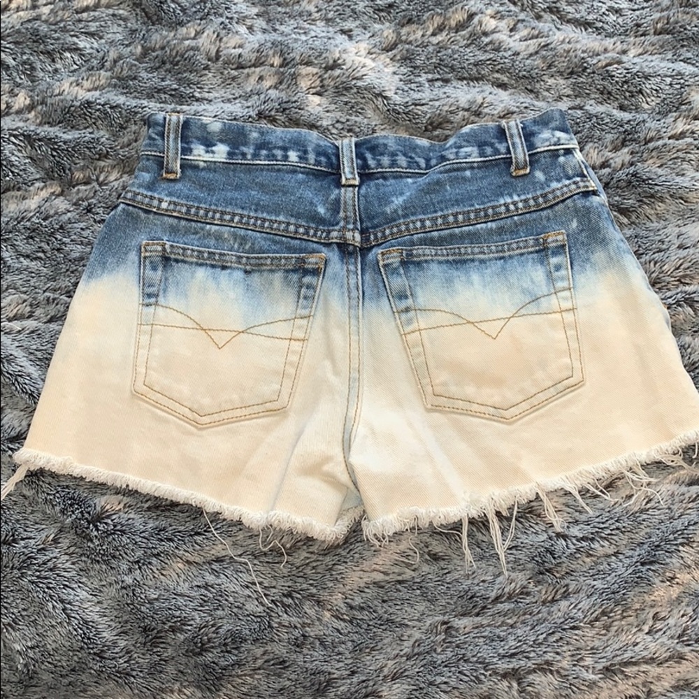 Ombré Jean Shorts